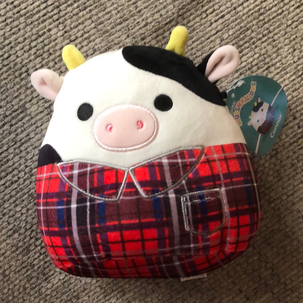 Connor the Cow Squishmallow NWT